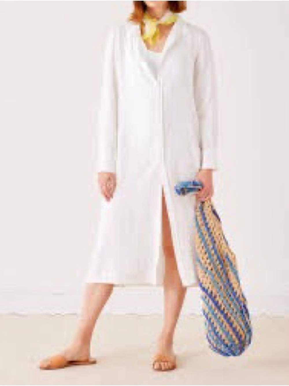 NWT Mersea Hermosa Linen Shirt Dress